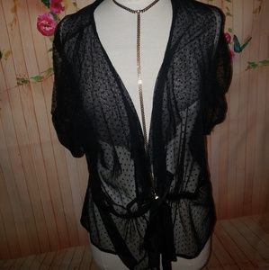 Torrid see through shirt / cover up